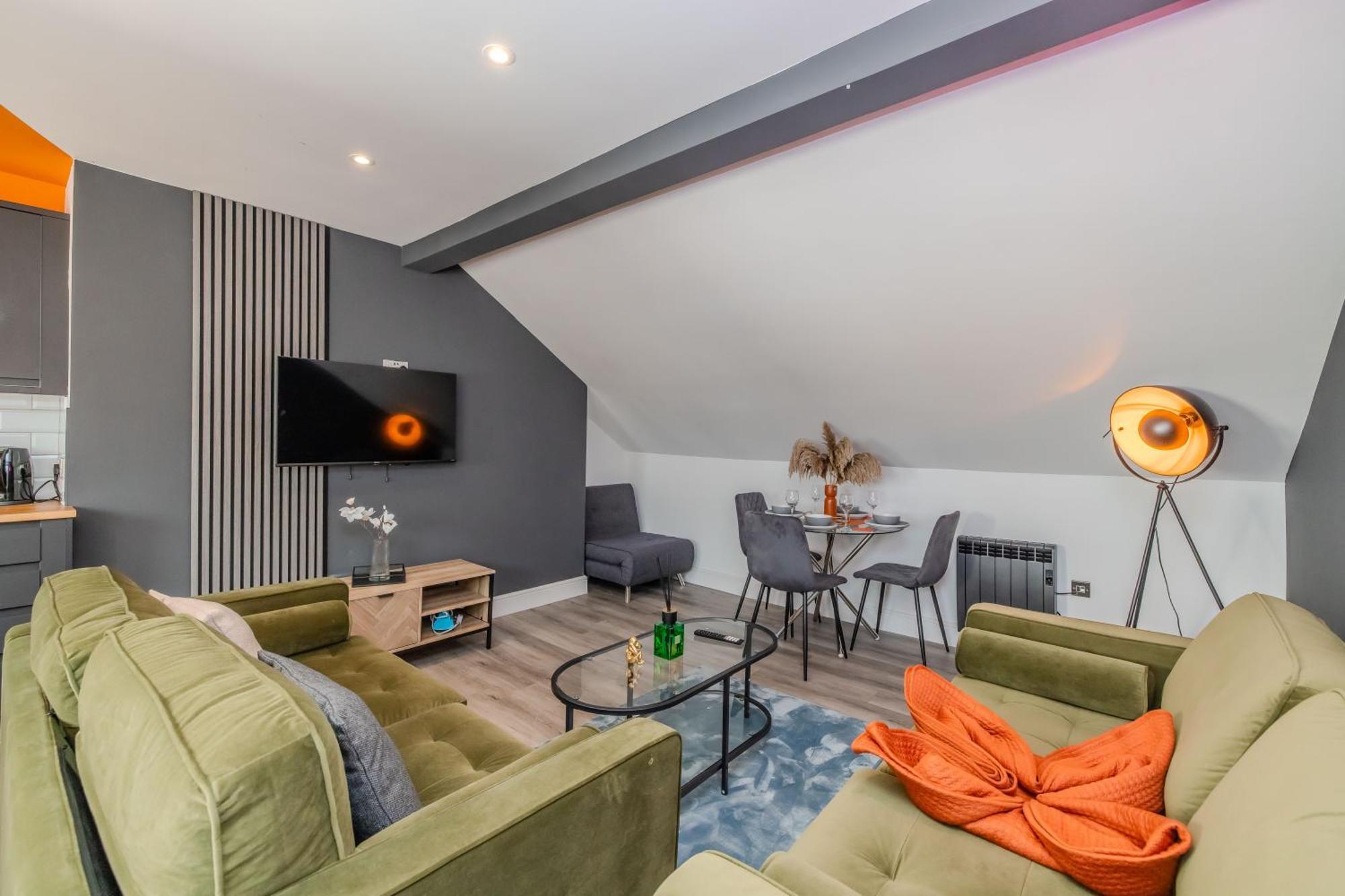 Apartment Luxe Living L 2-bedroom Flat With Free Parking Brighton